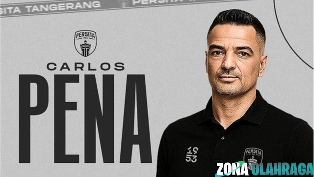 Setelah Persija, Carlos Pena Kini Pimpin Persita di Liga!