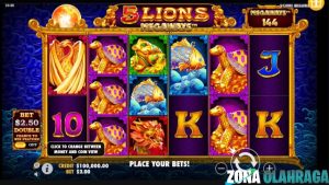 RUBY8000 Grafis Super Memukau Slot 5 Lions Megaways 2!