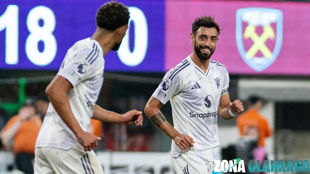 Super Tipis MU Taklukkan West Ham 2-1 di Pramusim Seru