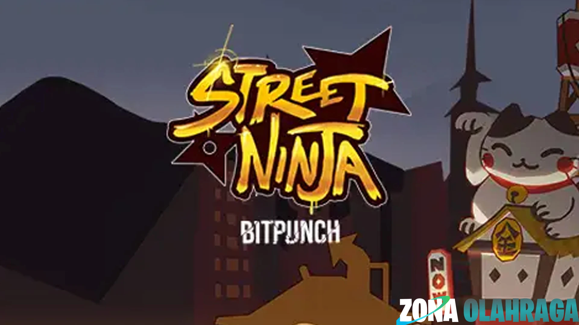 Street Ninja Powerful Edan Turun, Senggol 1 Bacok!