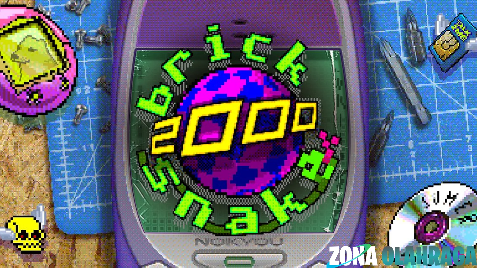 Brick Snake 2000 Antara Dead Pixel dan Klasik