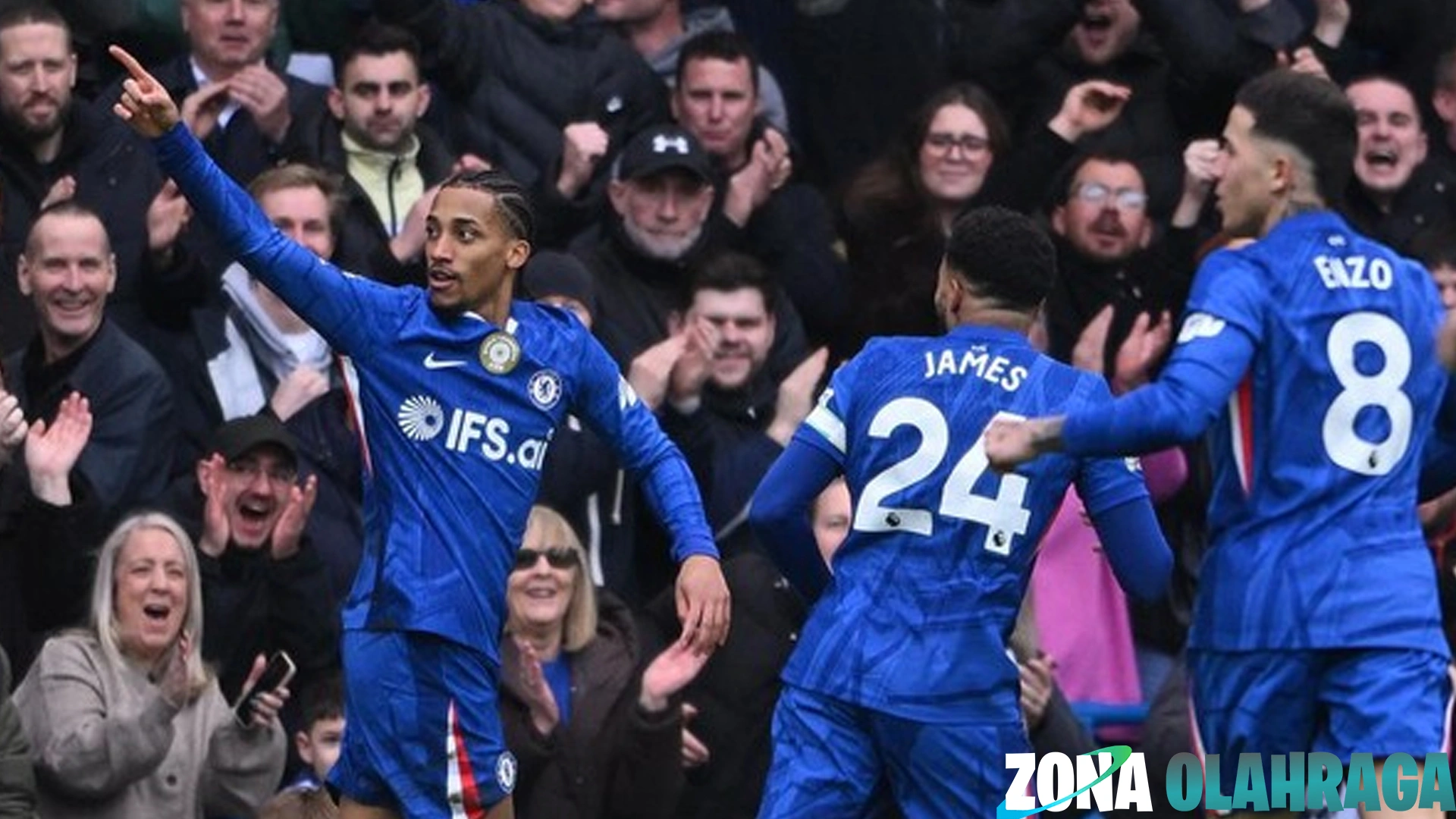 1 Gol Big Kilat Joao Pedro Bawa Chelsea Unggul