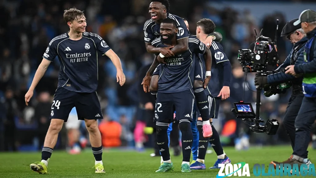 Big Match! Real Madrid Depak Man City 5-1