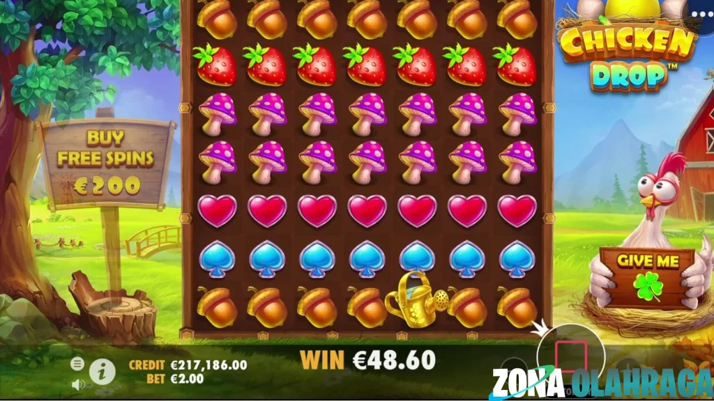 Chicken Drop Gak Percaya Powerful Banjir 200 Koin